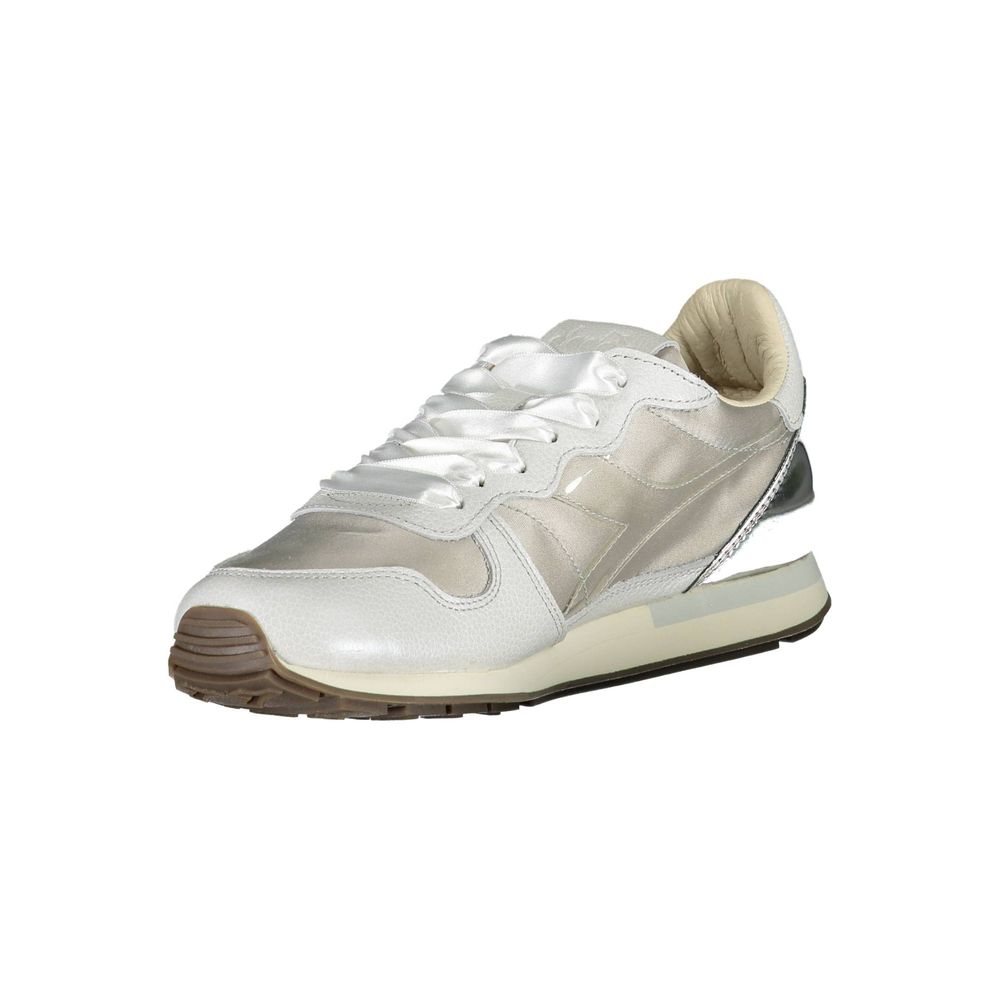 Gray Leather Women Sneaker-Diadora-LabelTerrace.com