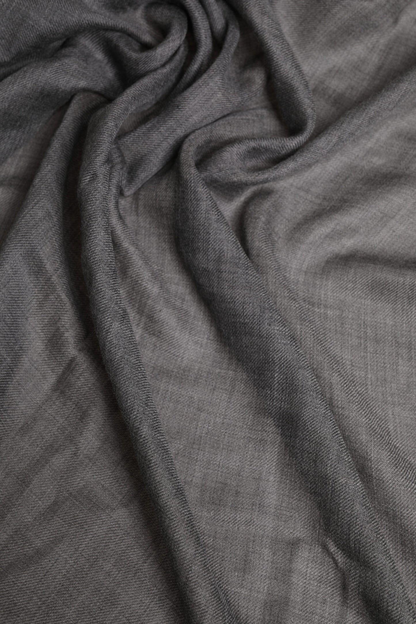 Gray Logo Print Neck Warmer Wrap Shawl Scarf-Dolce & Gabbana-LabelTerrace.com