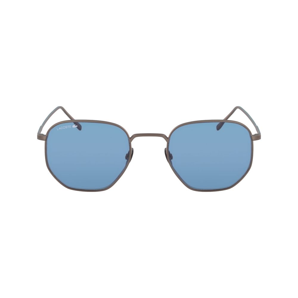 Gray Metal Sunglasses-Lacoste-LabelTerrace.com