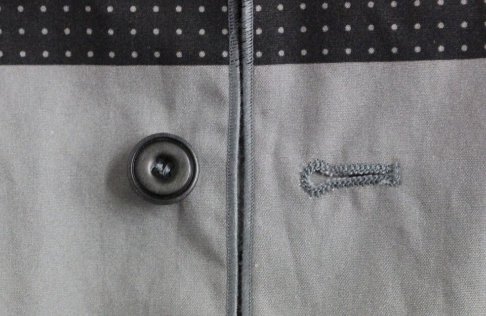 Gray Polka Dot Dress Vest Gilet Weste-Dolce & Gabbana-LabelTerrace.com