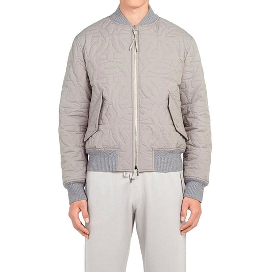 Quilted Bomber Jacket-Salvatore Ferragamo-LabelTerrace.com