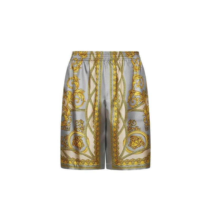La Coupe Des Dieux Silk Shorts-Versace-LabelTerrace.com