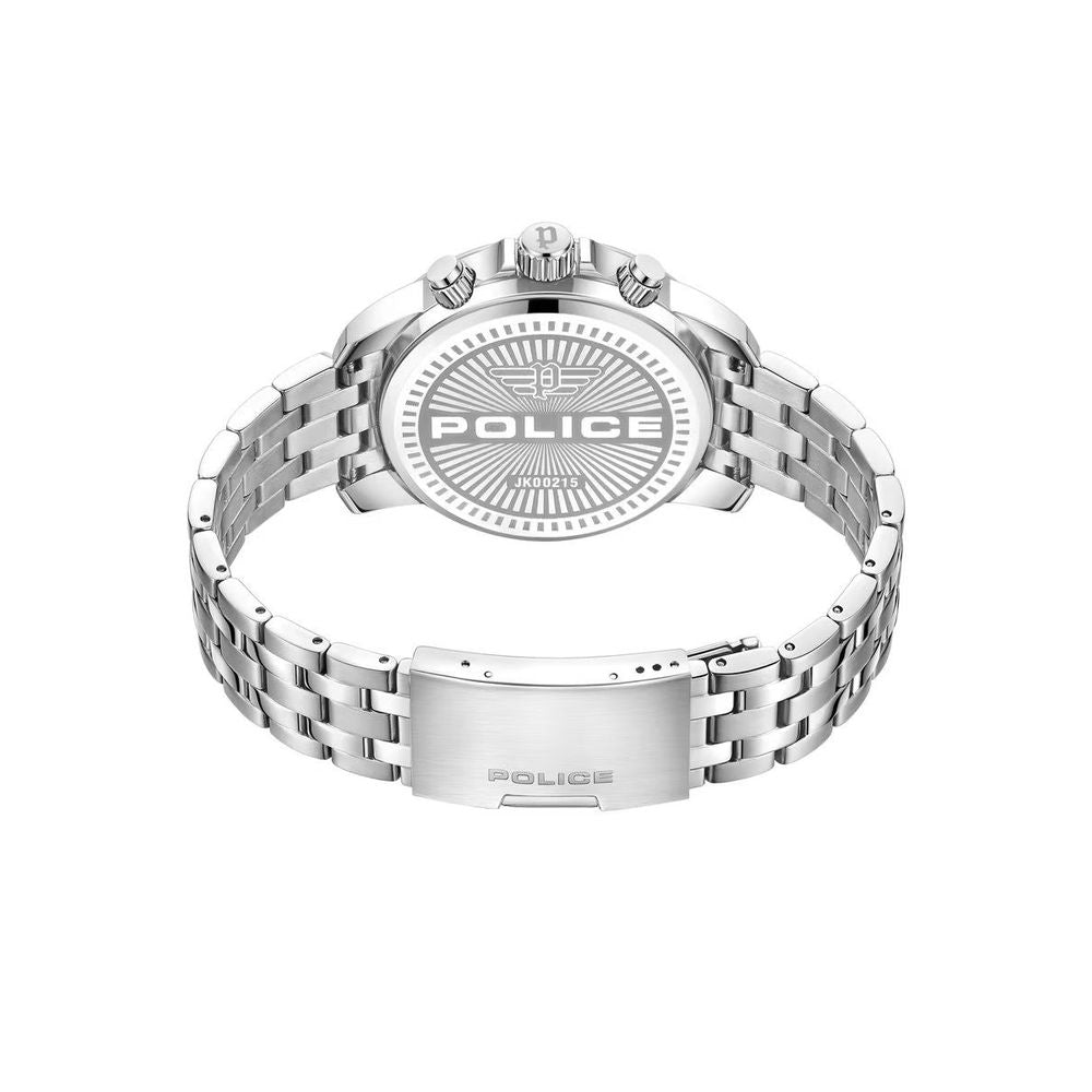 Gray Stainless Steel Watch-Police-LabelTerrace.com
