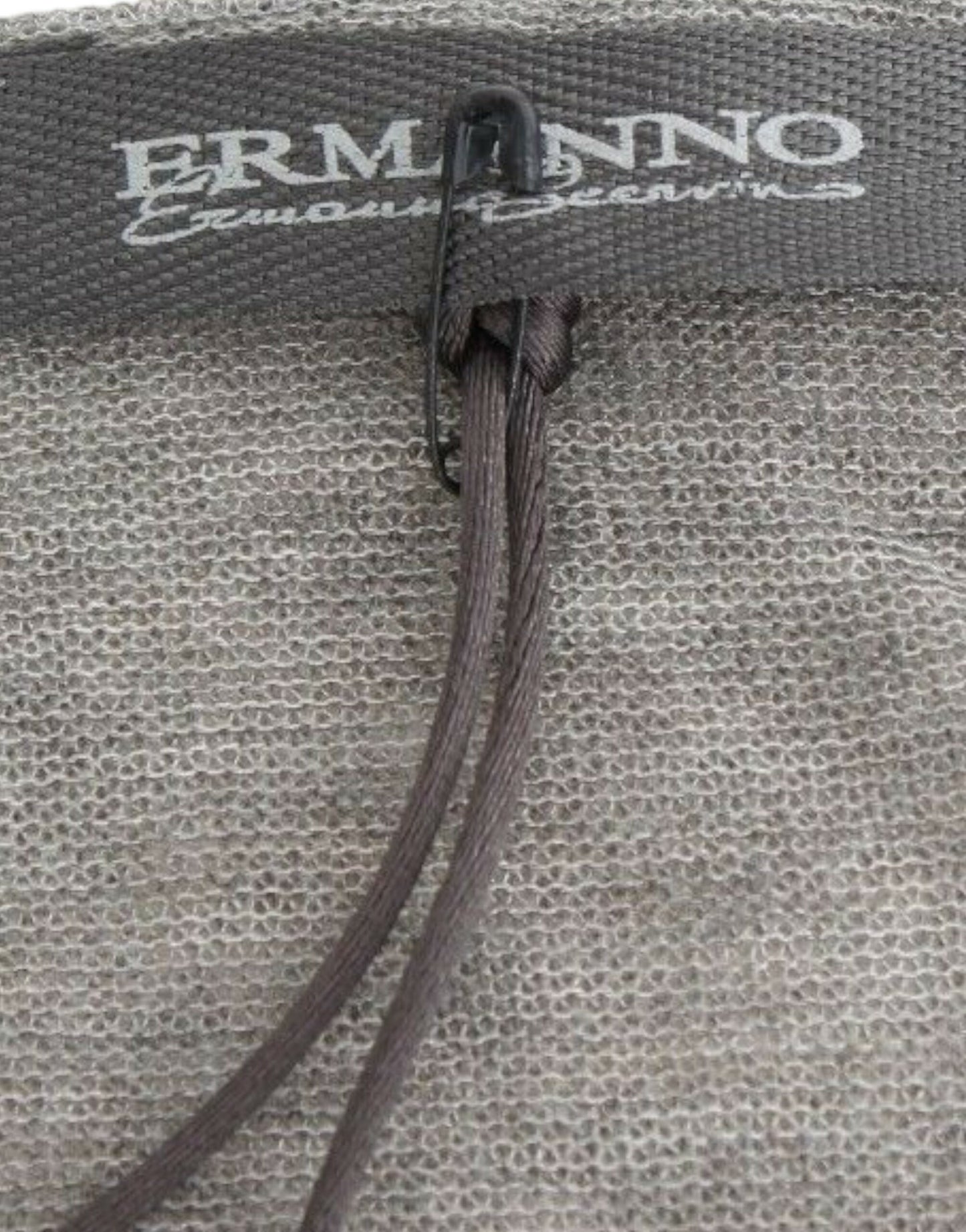 Gray Wool Blend Stretch Long Sleeve Sweater-Ermanno Scervino-LabelTerrace.com