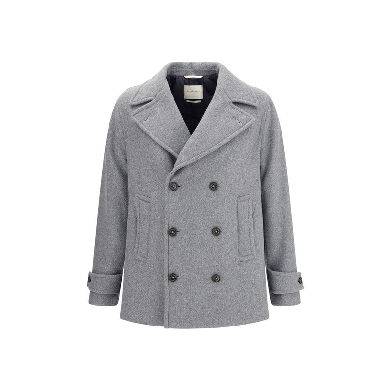 Gray Wool Coat