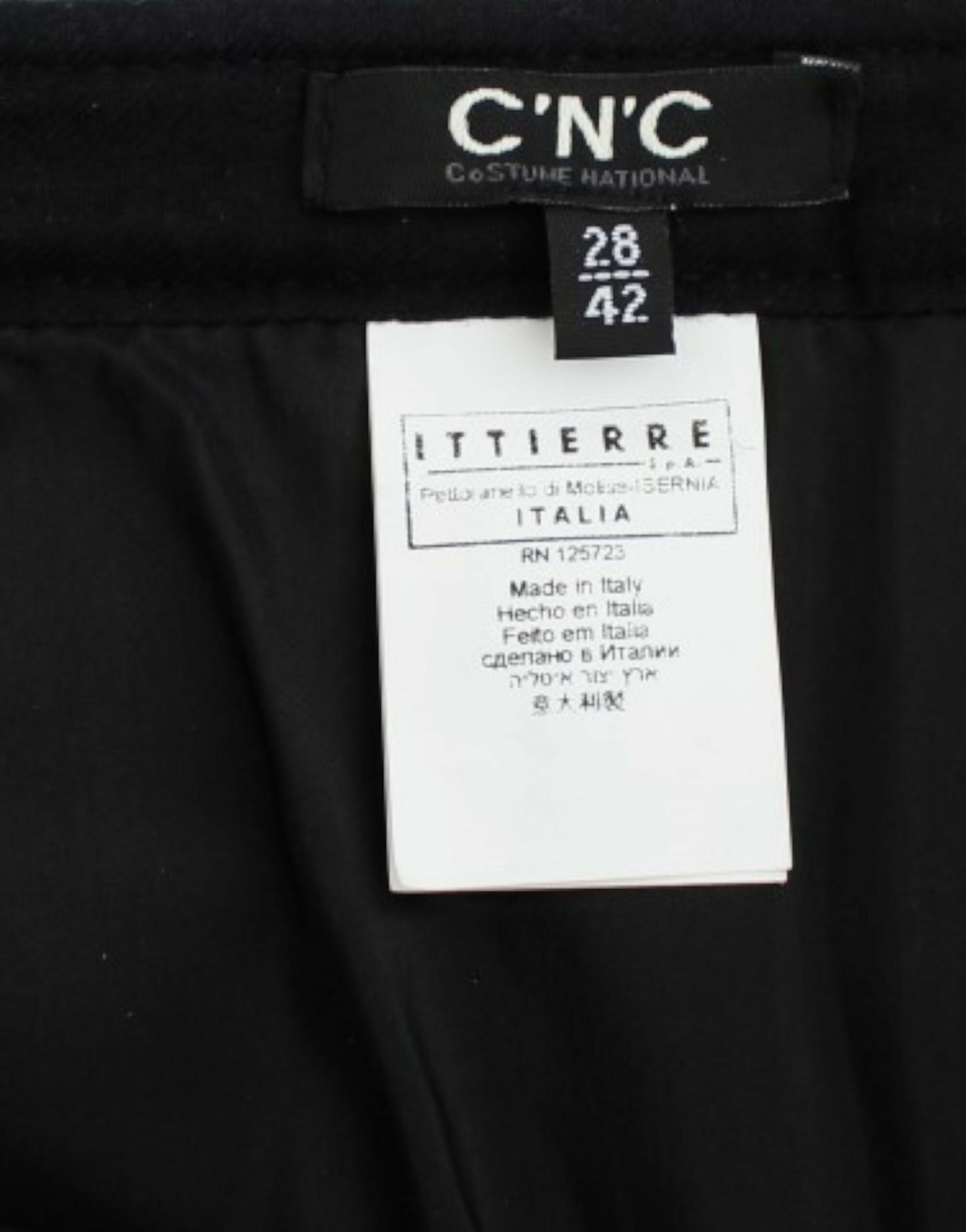 Gray checkered mini skirt-Costume National-LabelTerrace.com