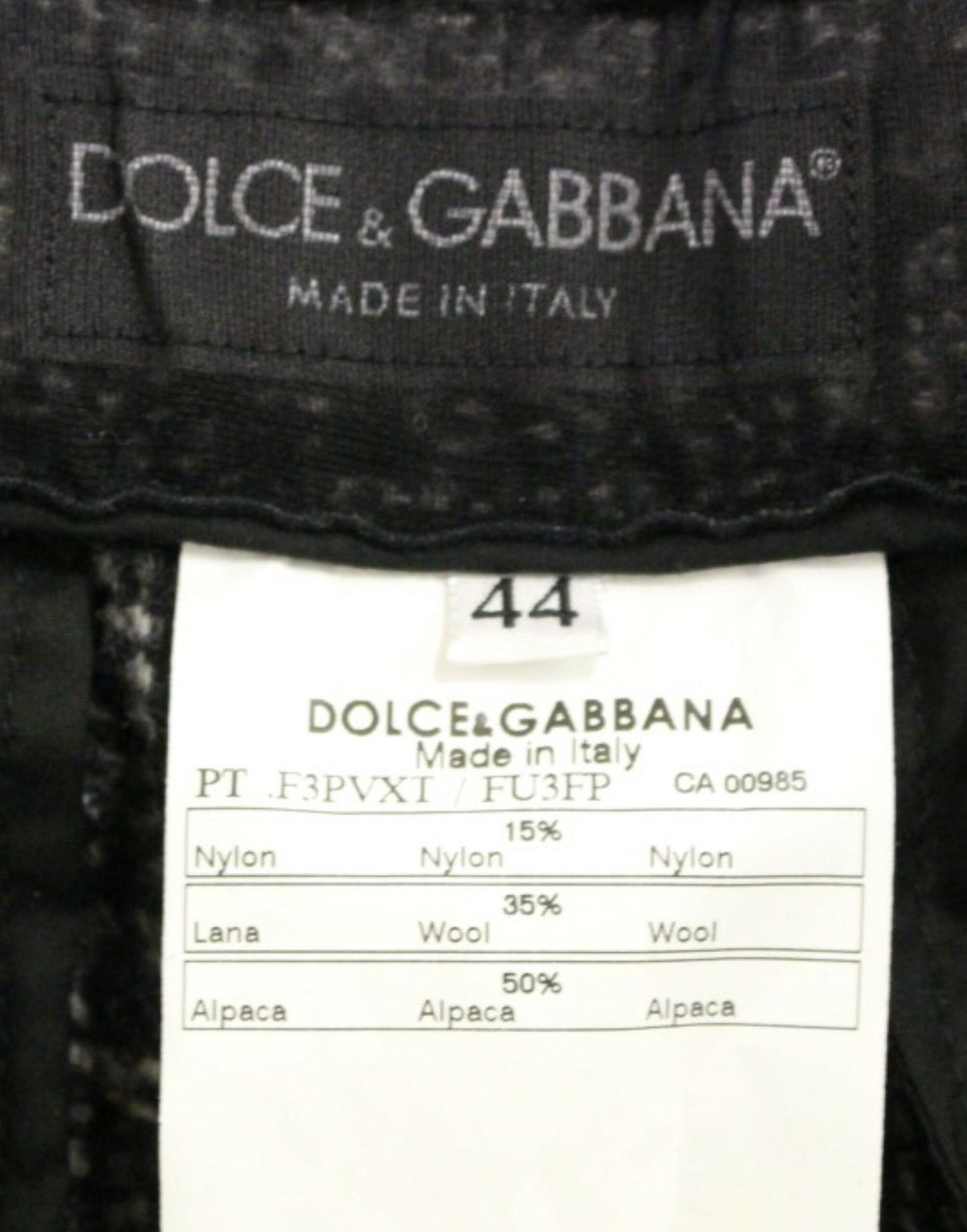 Gray wool shorts pants-Dolce & Gabbana-LabelTerrace.com