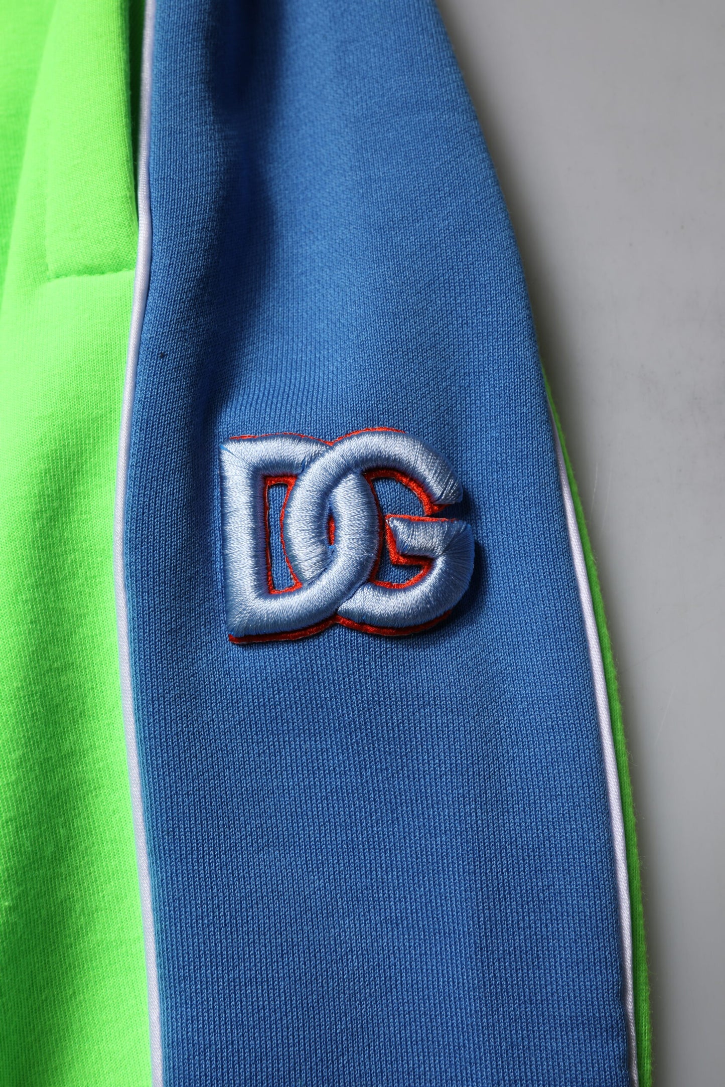 Green Blue Jogger Sweatpants Pants-Dolce & Gabbana-LabelTerrace.com