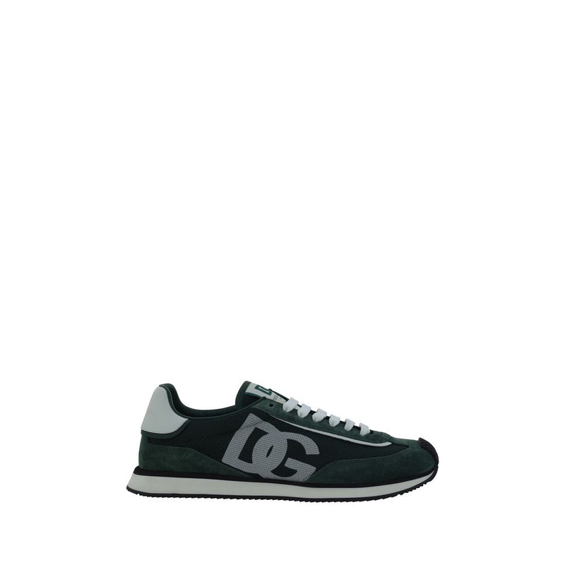 Green Calf Leather Bos Taurus Athletic Sneakers