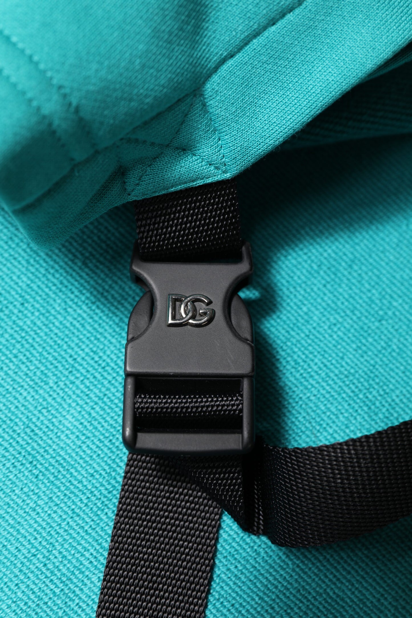 Green Cotton Hooded Men Sportswear Vest Sweater-Dolce & Gabbana-LabelTerrace.com