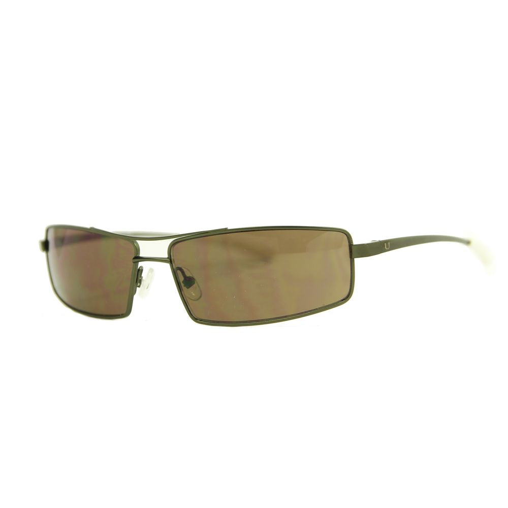 Green Metal Sunglasses-Adolfo Dominguez-LabelTerrace.com