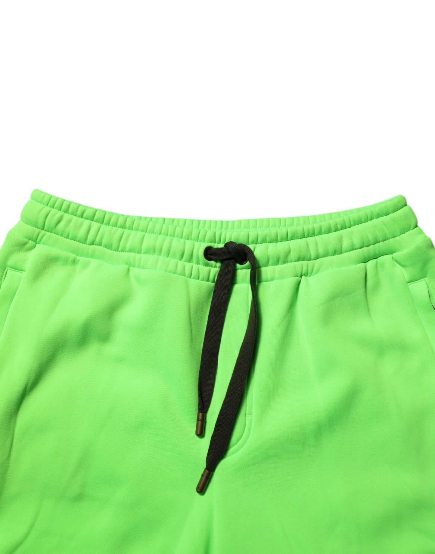 Green Patchwork Cargo Bermuda Men Shorts-Dolce & Gabbana-LabelTerrace.com