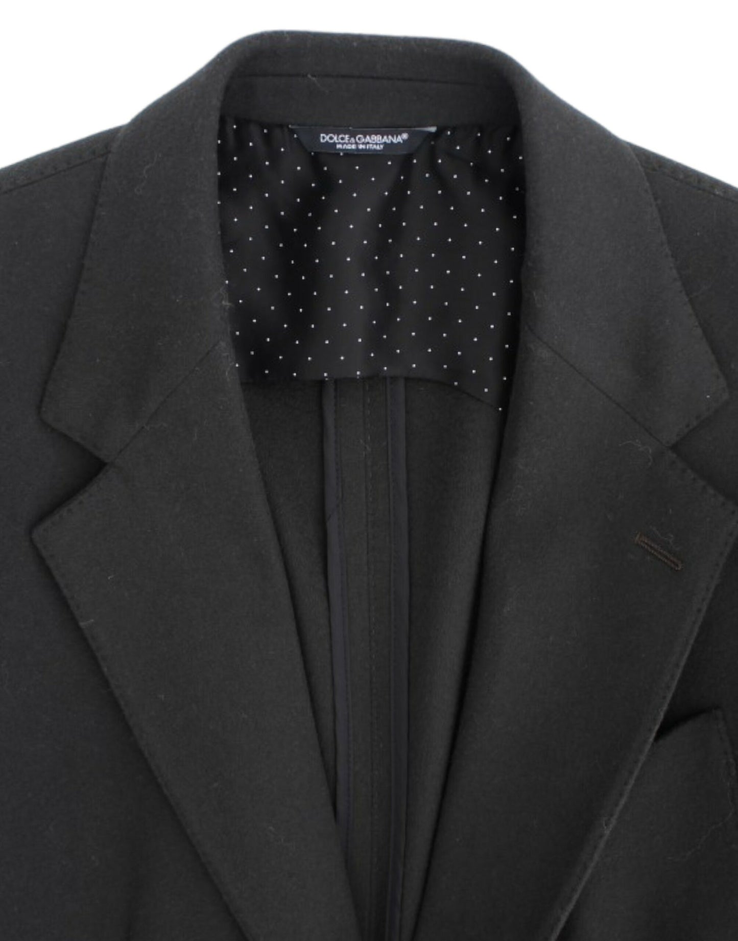 Green cashmere two button blazer-Dolce & Gabbana-LabelTerrace.com