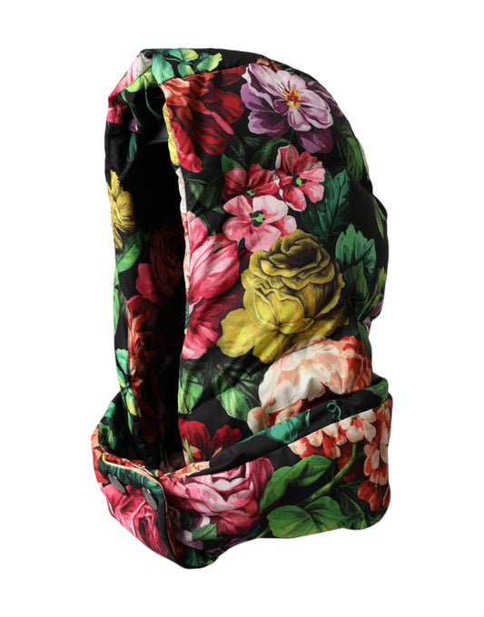 Hat Multicolor Floral Whole Head Wrap Hat-Dolce & Gabbana-LabelTerrace.com