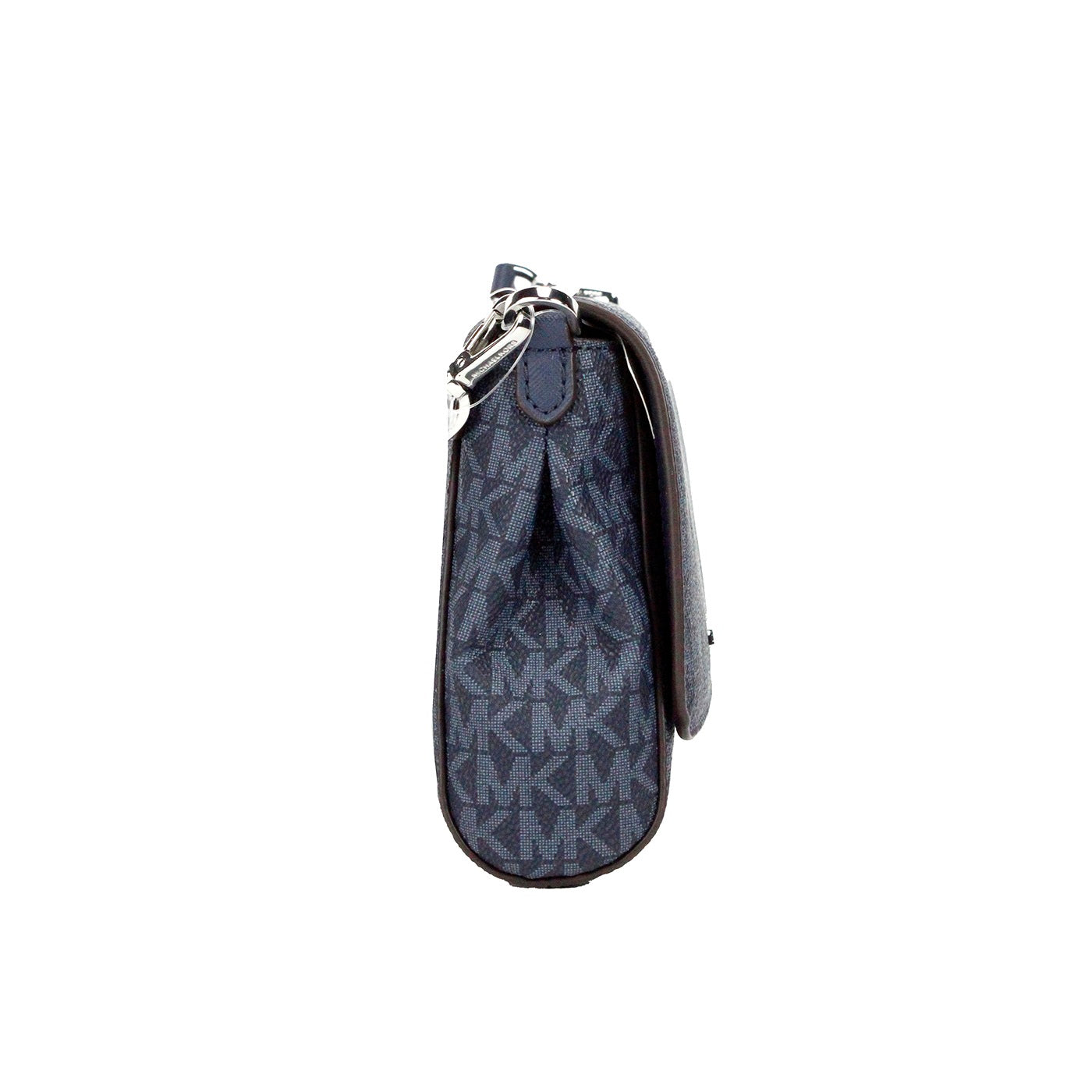 Jet Set Medium Navy Blue PVC Convertible Pouchette Crossbody Bag-Michael Kors-LabelTerrace.com