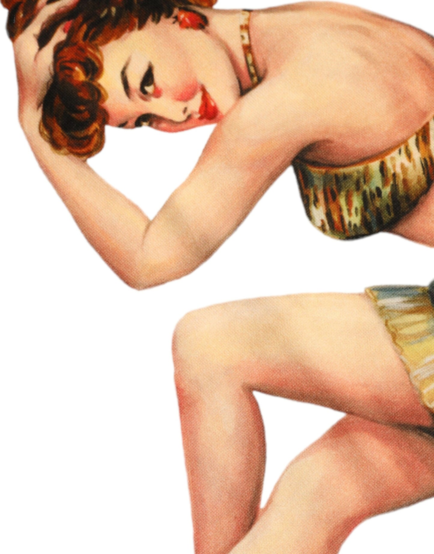 Light Blue Cotton Free Love Crew Neck T-shirt-Dolce & Gabbana-LabelTerrace.com