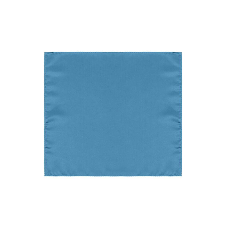 Light Blue Silk Pocket Square-Dolce & Gabbana-LabelTerrace.com