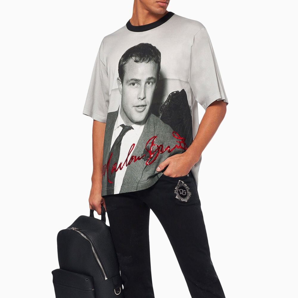 Marlon Brando T-Shirt-Dolce & Gabbana-LabelTerrace.com