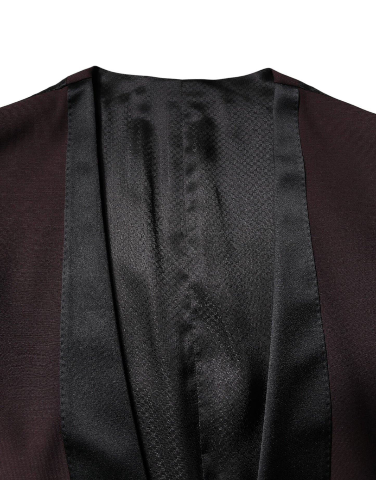 Maroon Wool Waistcoat Dress Formal Vest