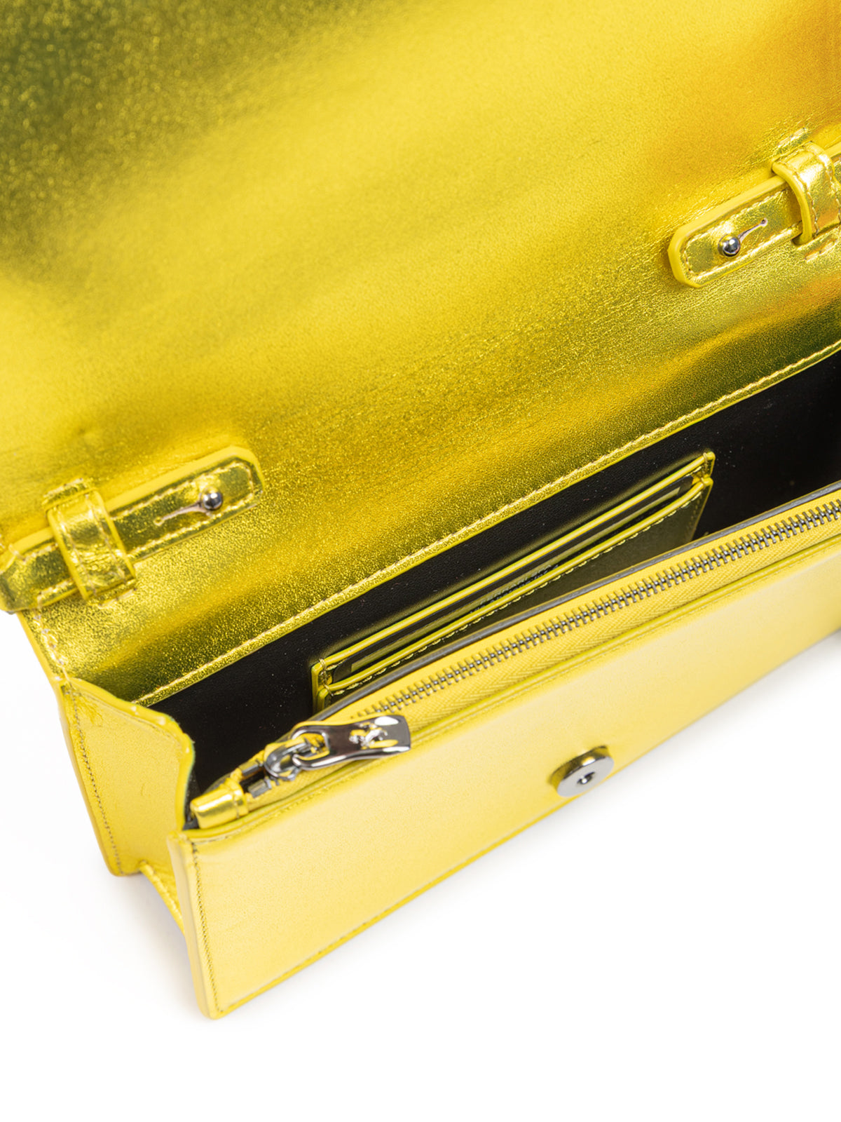 Metal Yellow GT patent leather bag with chain-Ferrari-LabelTerrace.com