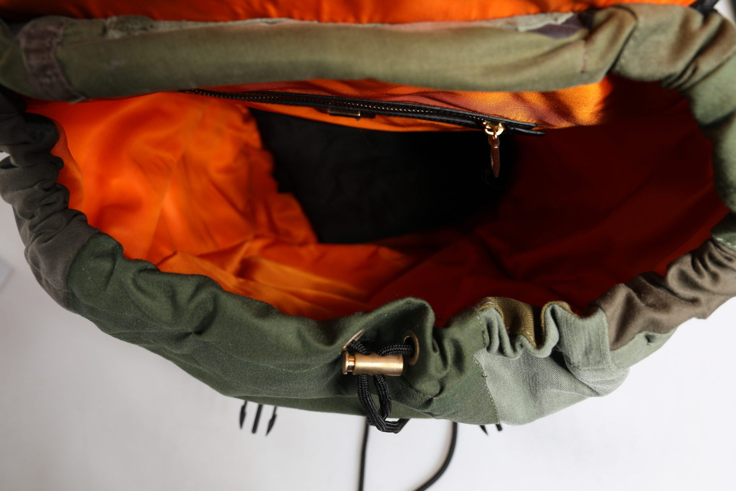 Military Green Patchwork Travel Backpack Bag-Dolce & Gabbana-LabelTerrace.com