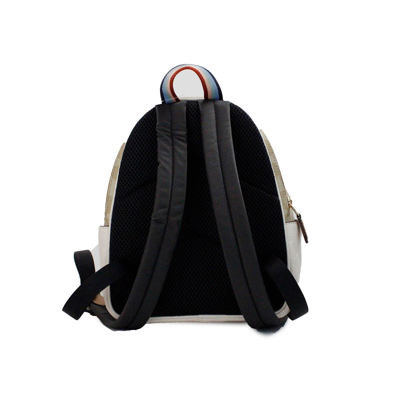 Mini Court Signature Pear Motif Shoulder Backpack Bookbag Bag Chalk Taffy-COACH-LabelTerrace.com