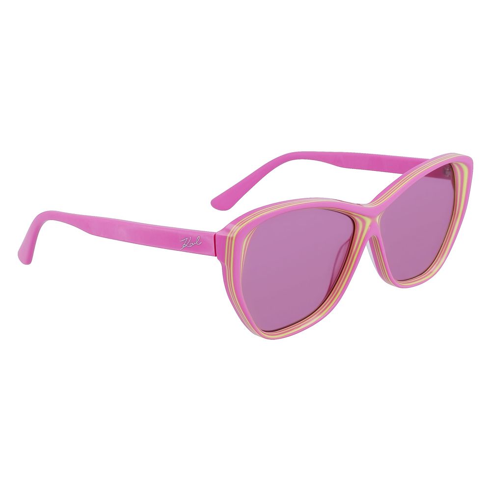 Multicolor Acetate Sunglasses-Karl Lagerfeld-LabelTerrace.com