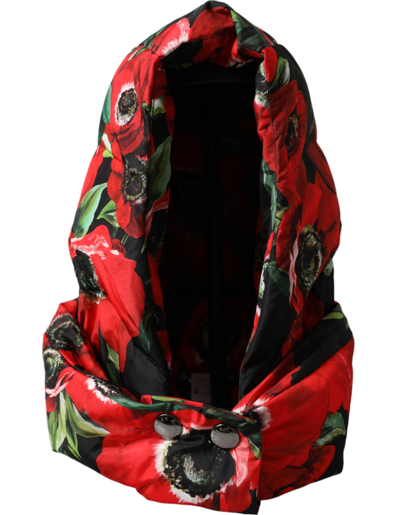 Multicolor Anemone Whole Head Wrap Hat-Dolce & Gabbana-LabelTerrace.com