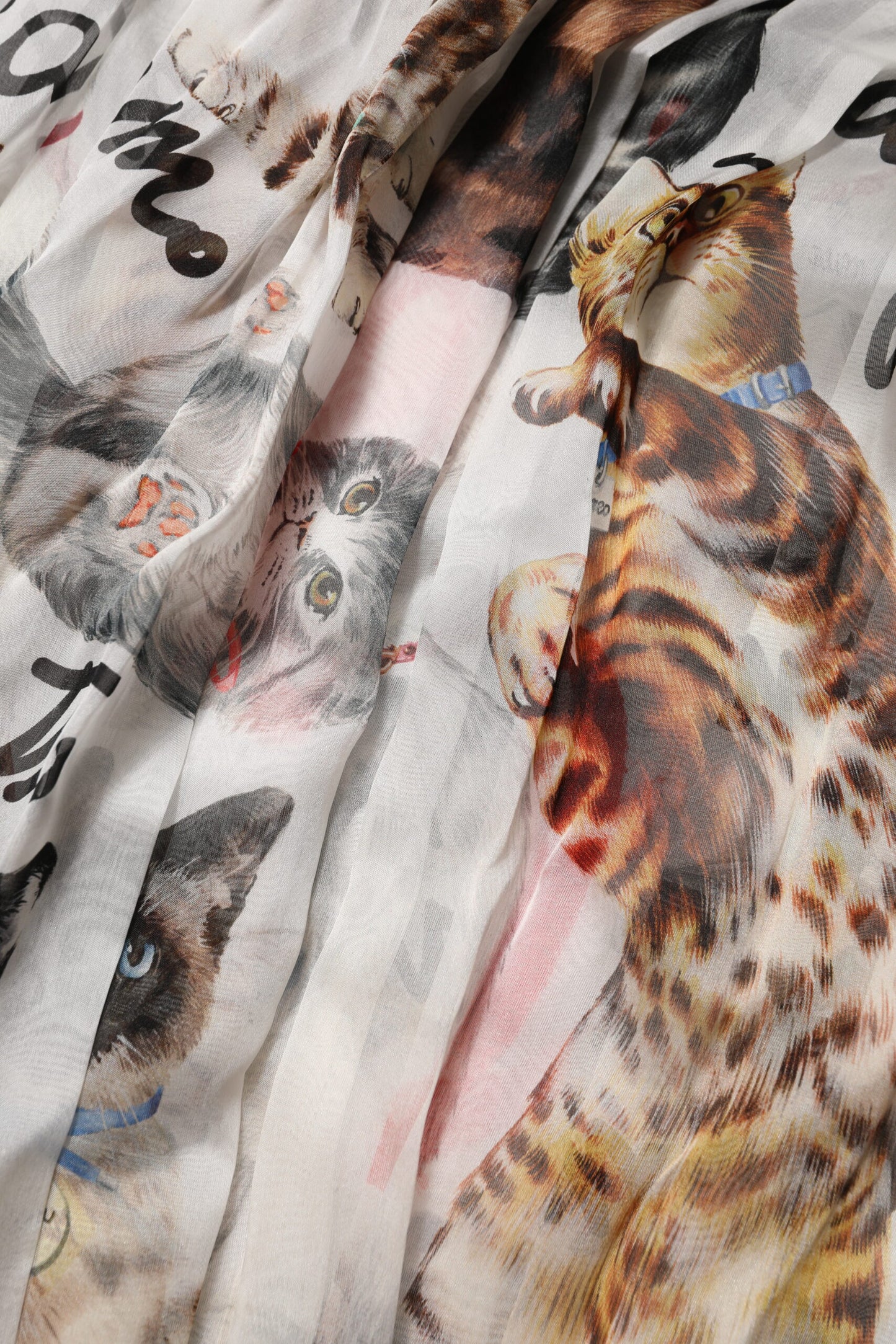 Multicolor Animal Print Silk Ascot Maxi Dress-Dolce & Gabbana-LabelTerrace.com