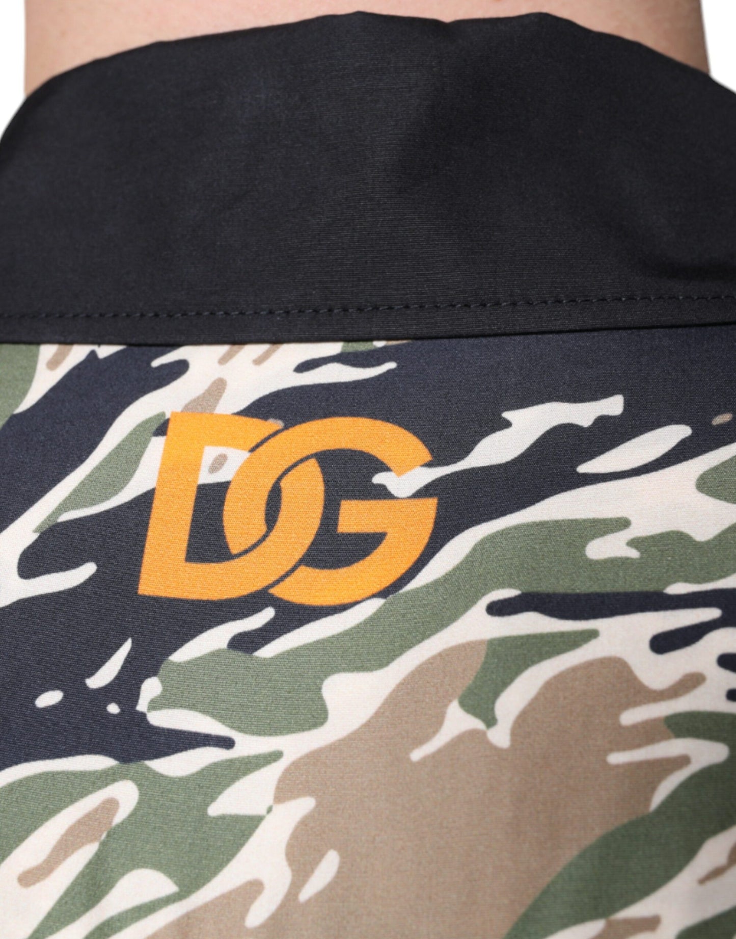 Multicolor Camouflage Button Down Men Casual Shirt-Dolce & Gabbana-LabelTerrace.com