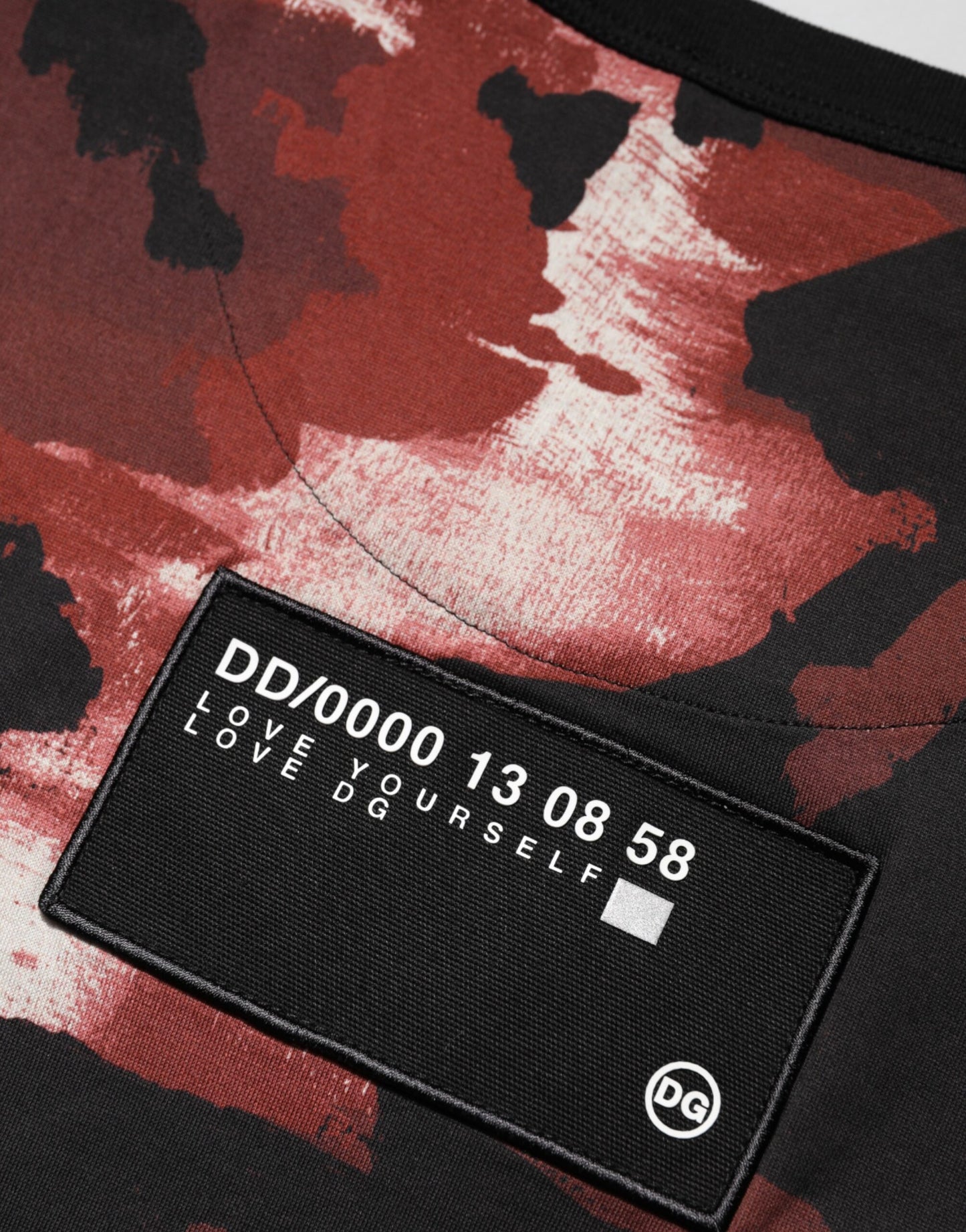 Multicolor Camouflage Crew Neck T-shirt-Dolce & Gabbana-LabelTerrace.com