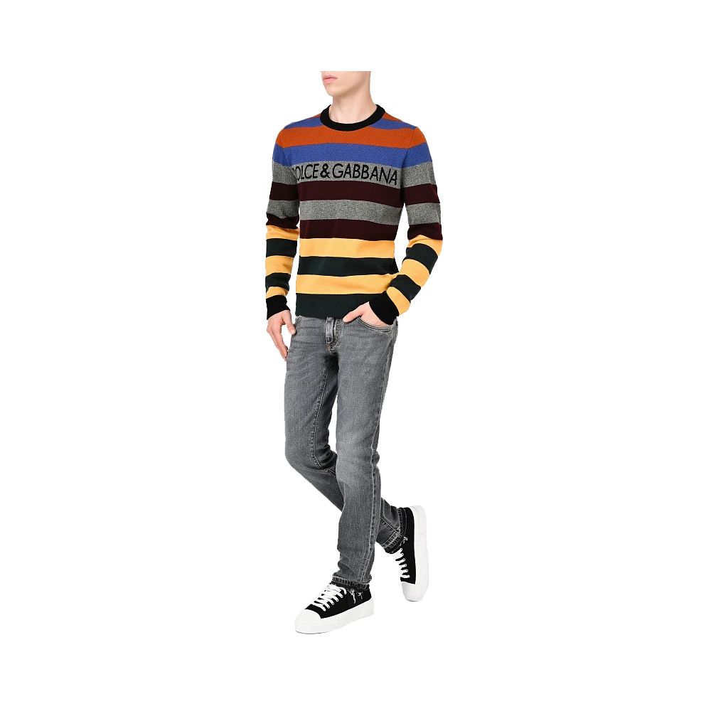 Multicolor Cashmere Sweater