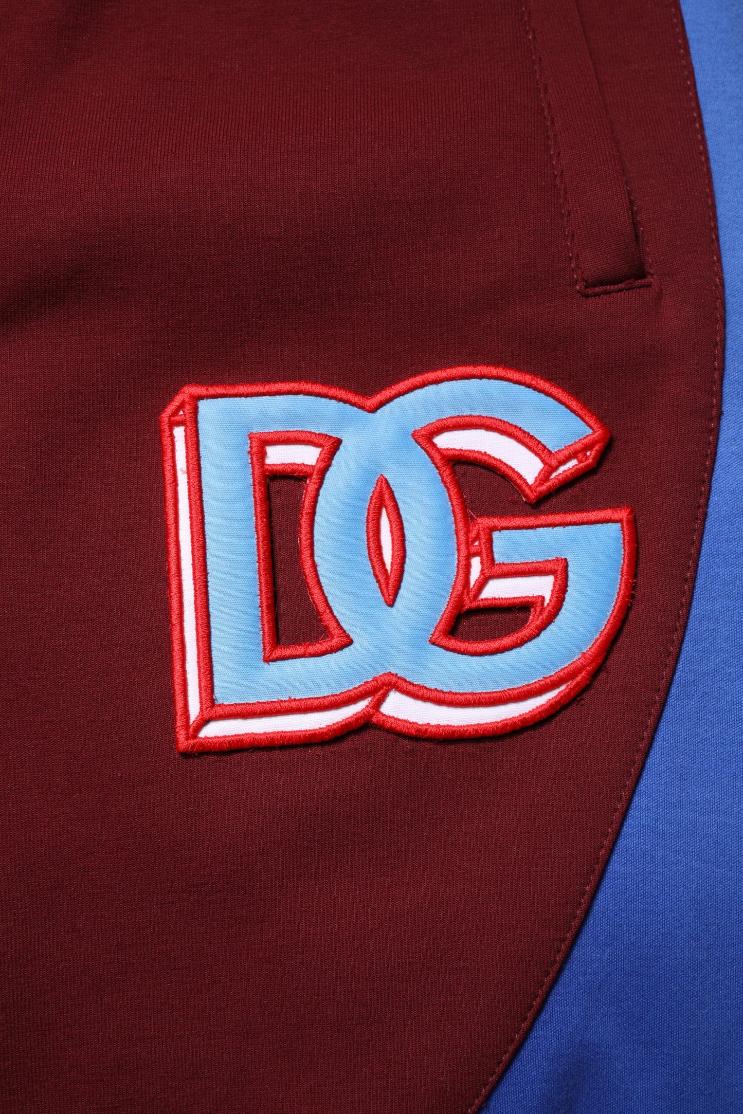 Multicolor Cotton Men Jogger Sweatpants Pants-Dolce & Gabbana-LabelTerrace.com