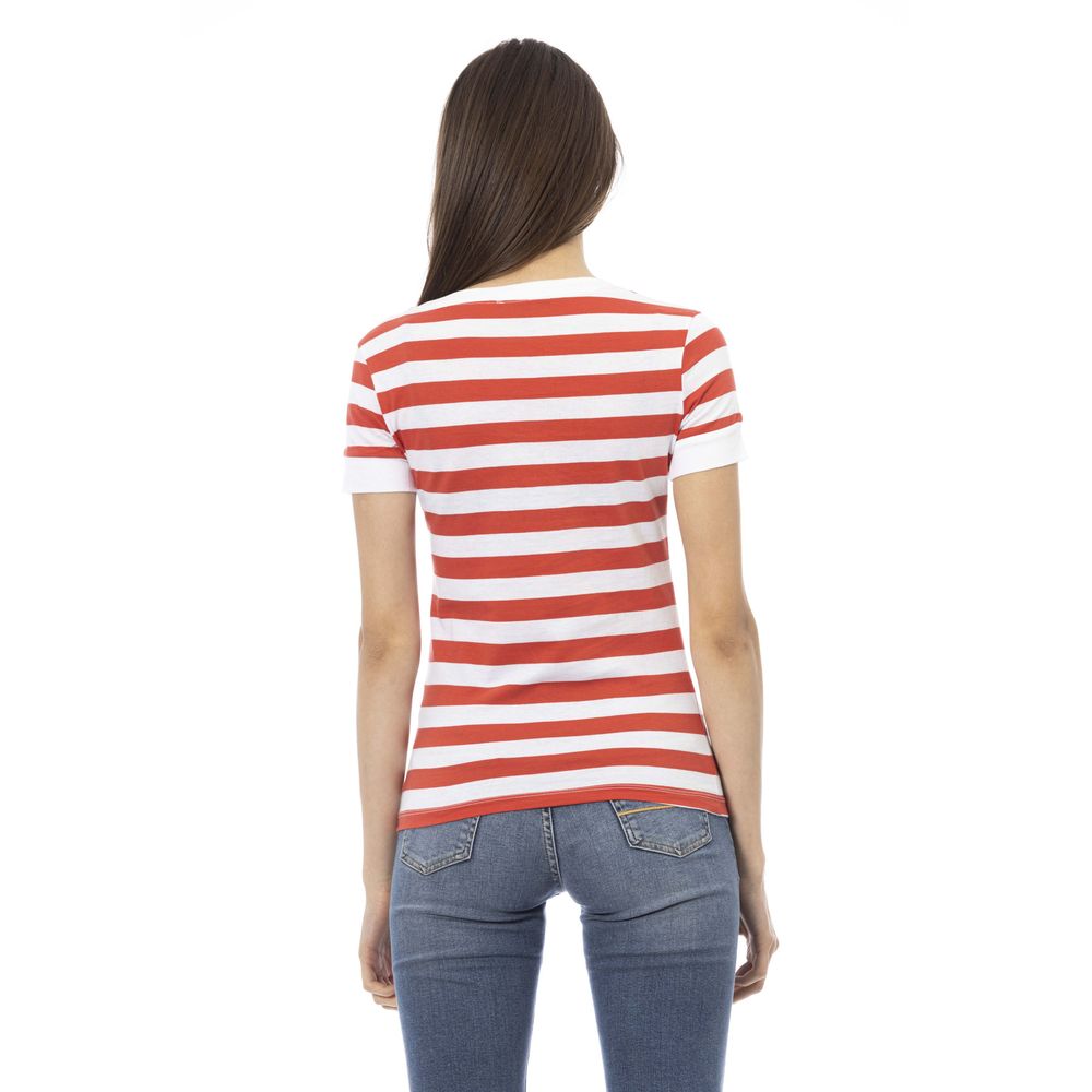 Multicolor Cotton Women T-Shirt-Trussardi Action-LabelTerrace.com
