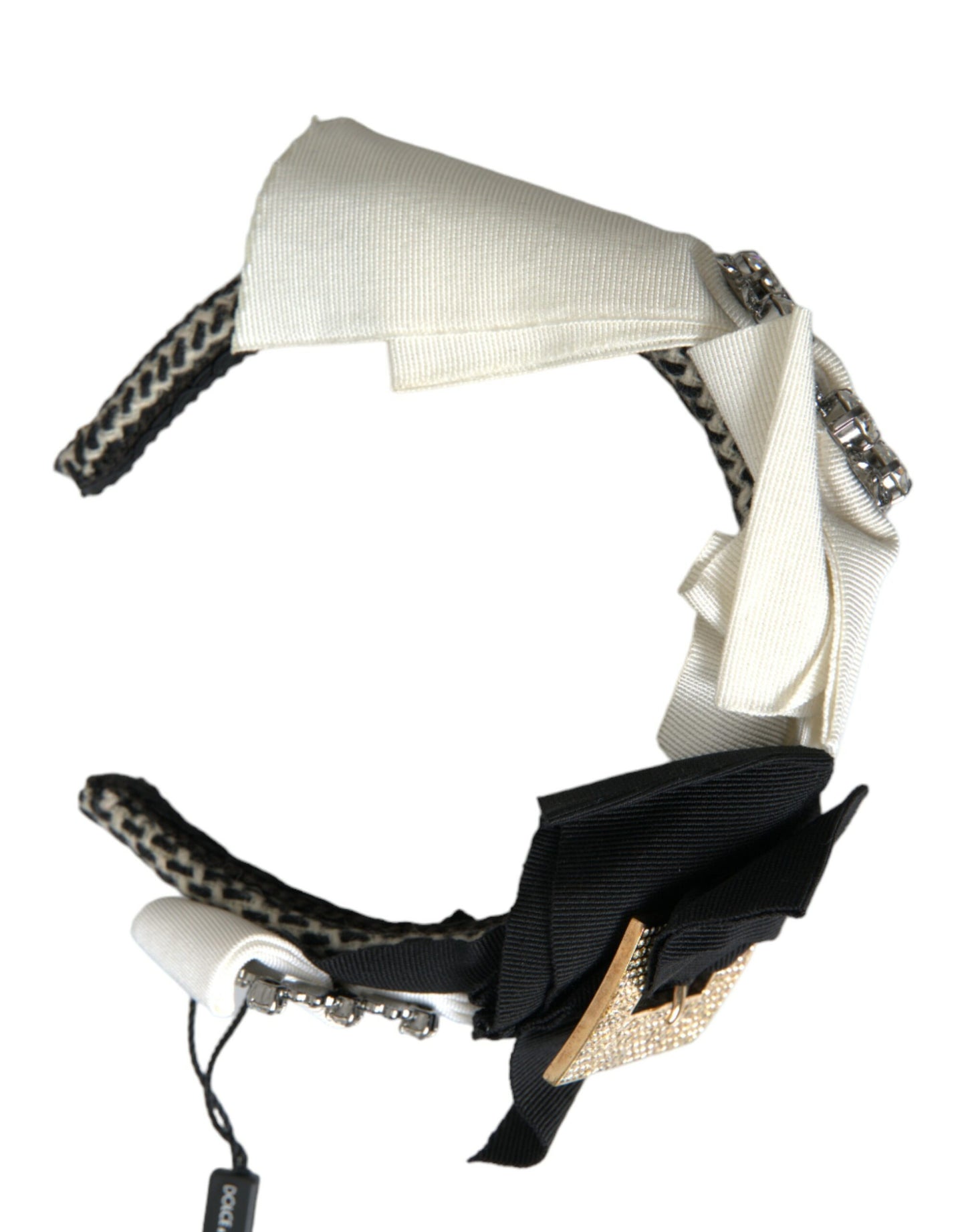 Multicolor Crystal Embellished Women Headband Diadem-Dolce & Gabbana-LabelTerrace.com