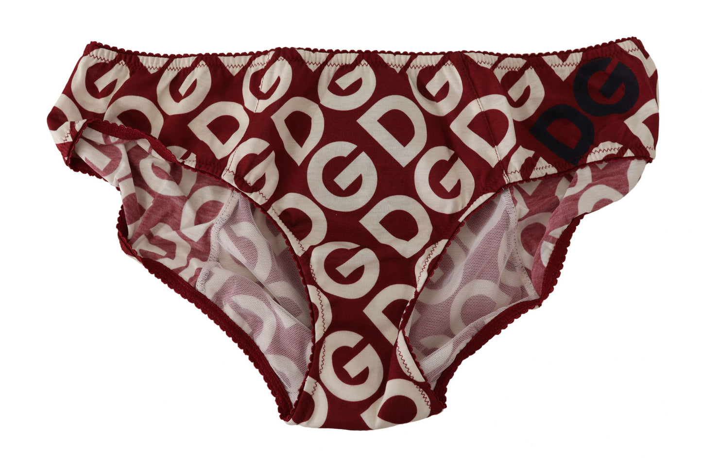 Multicolor DG Logo Print Slip Bottom Underwear-Dolce & Gabbana-LabelTerrace.com
