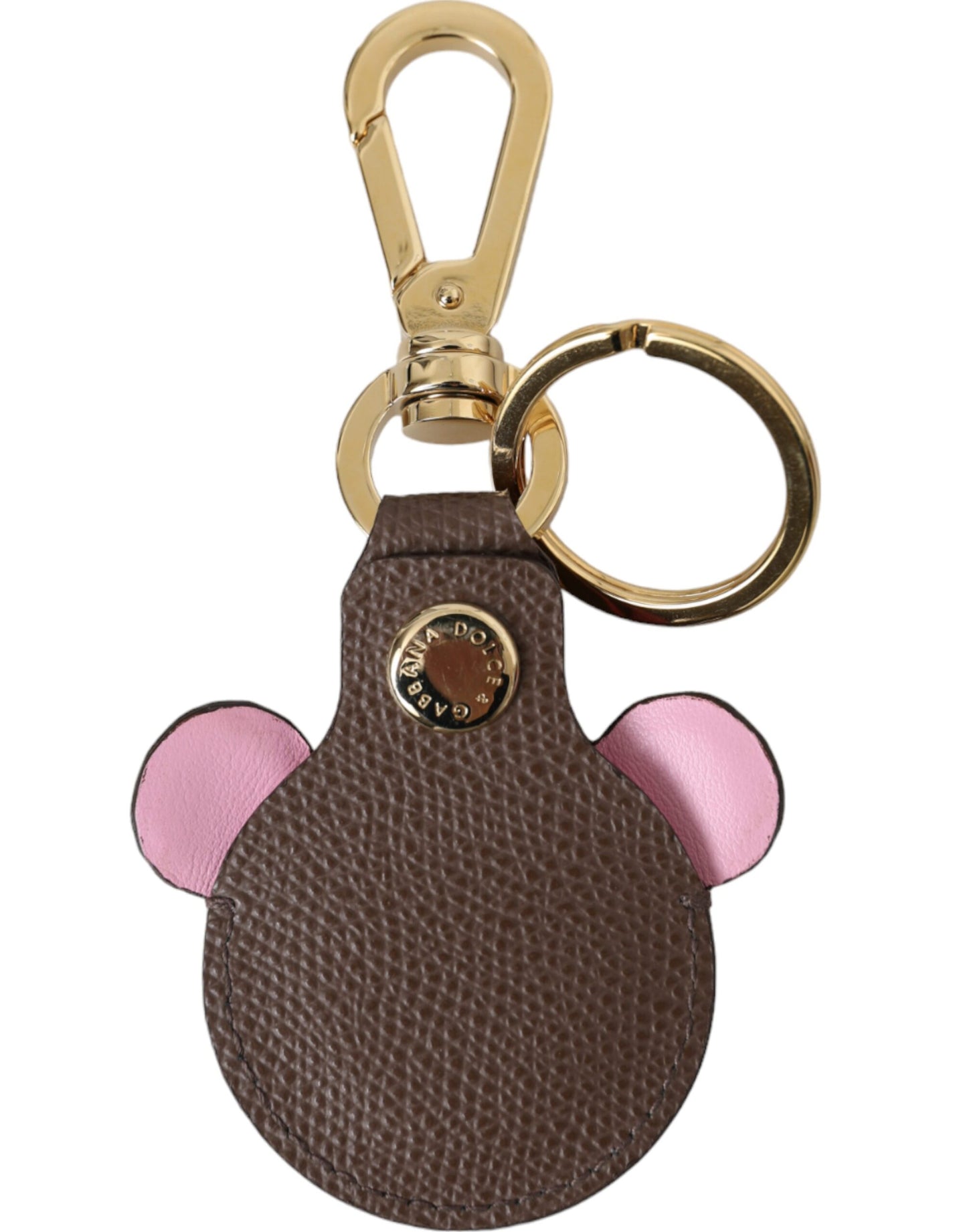 Multicolor Dauphine Calfskin DG Logo Keyring Keychain-Dolce & Gabbana-LabelTerrace.com