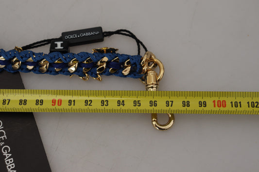 Multicolor Embellished Bag Shoulder Strap-Dolce & Gabbana-LabelTerrace.com