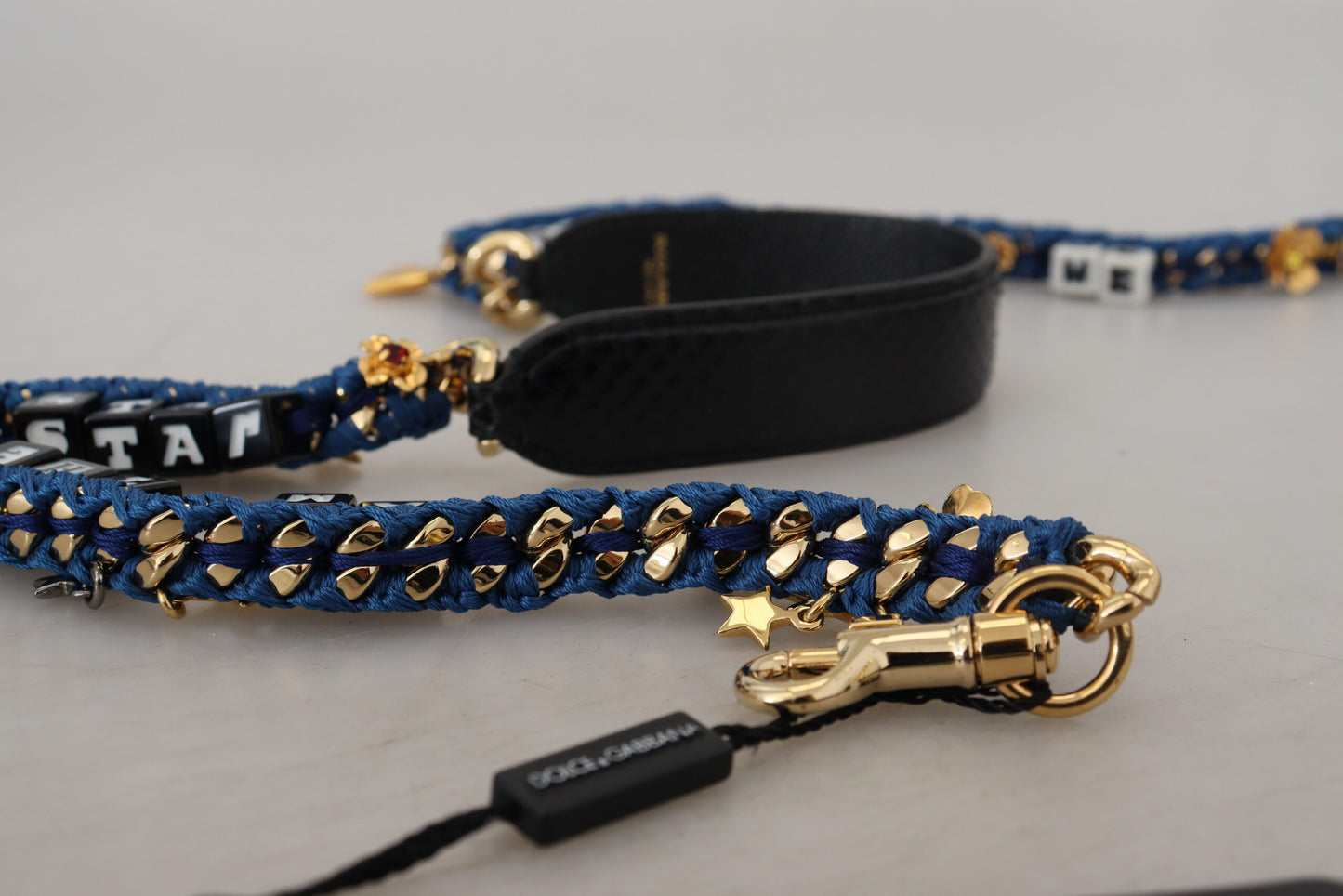 Multicolor Embellished Bag Shoulder Strap-Dolce & Gabbana-LabelTerrace.com