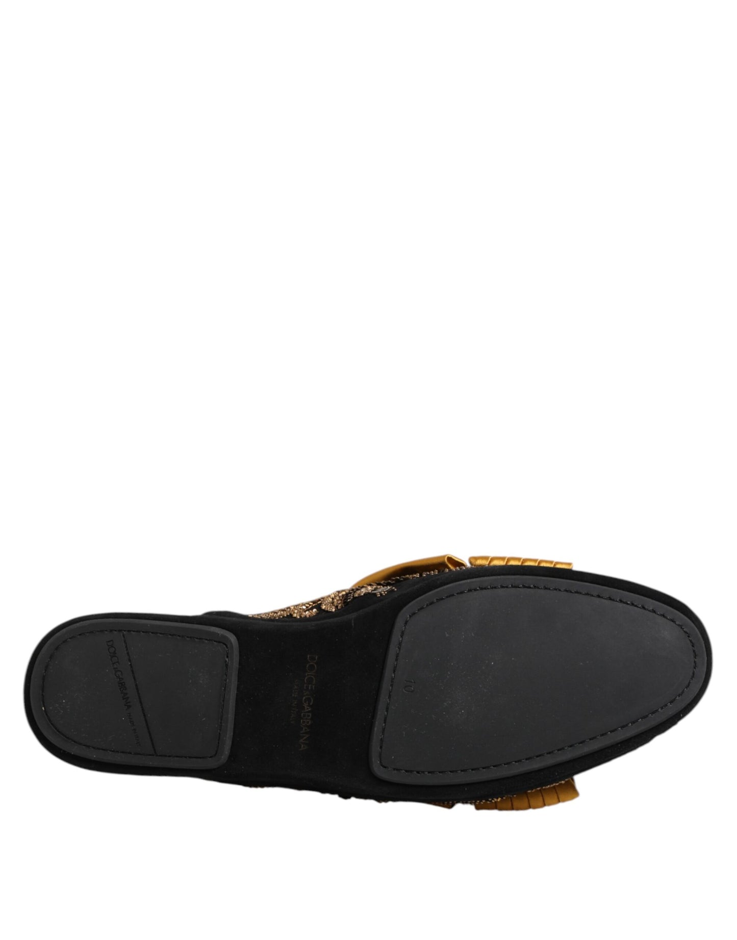 Multicolor Embellished Flat Sandals Shoes-Dolce & Gabbana-LabelTerrace.com