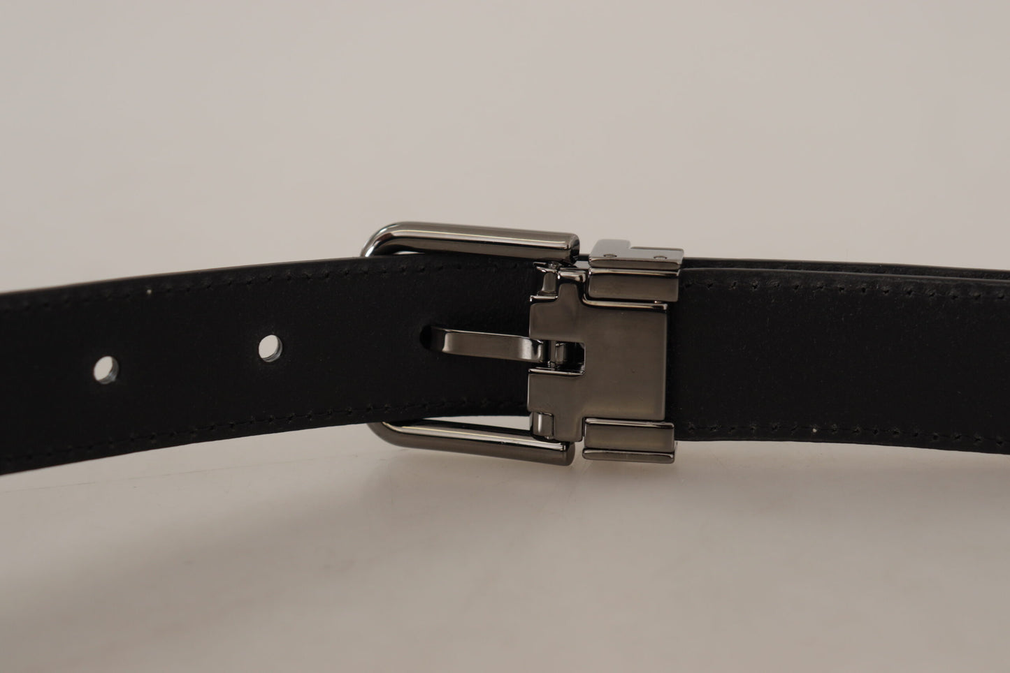 Multicolor Exotic Leather Patchwork Metal Belt-Dolce & Gabbana-LabelTerrace.com