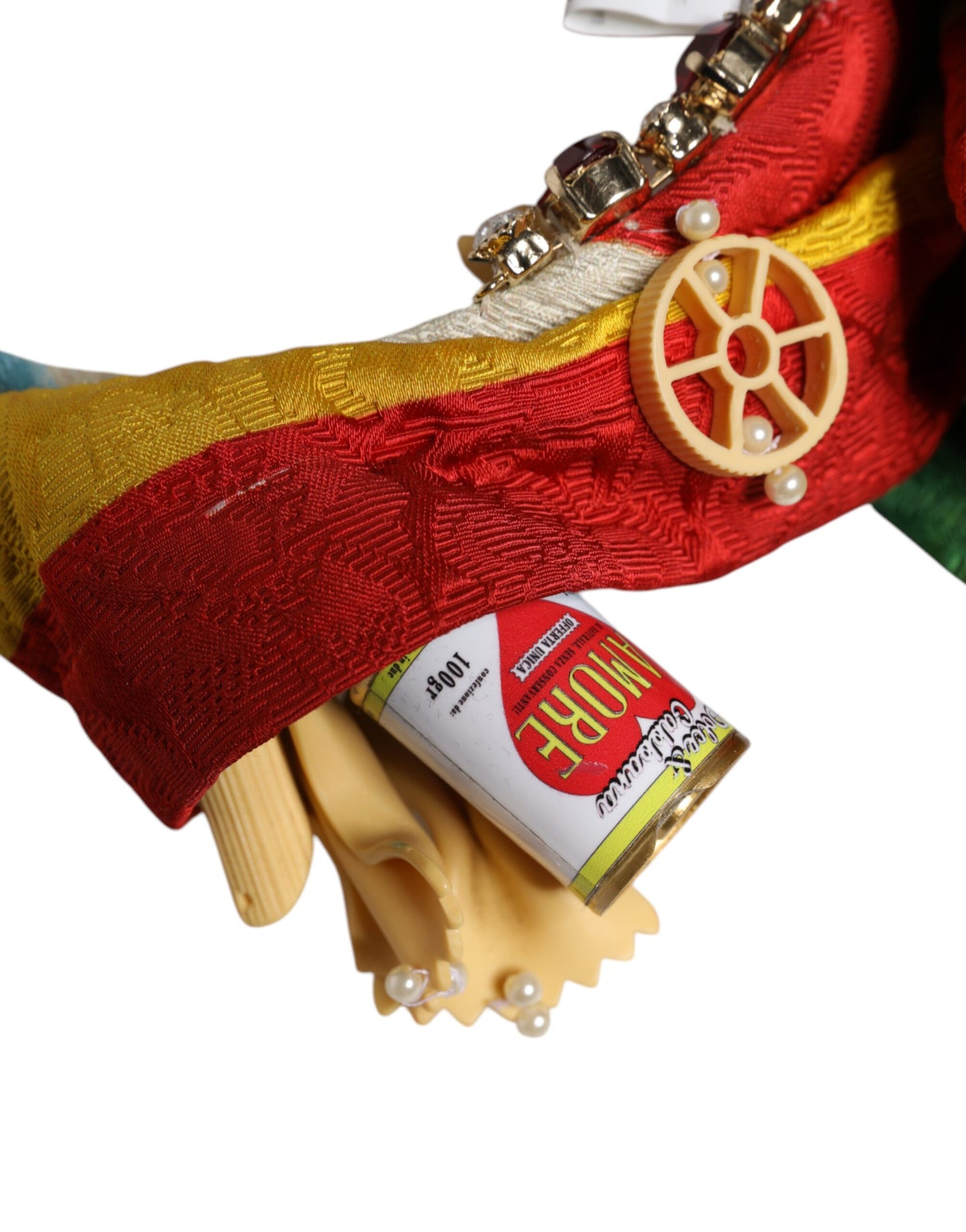 Multicolor Floral Crystal Embellished Diadem Headband-Dolce & Gabbana-LabelTerrace.com