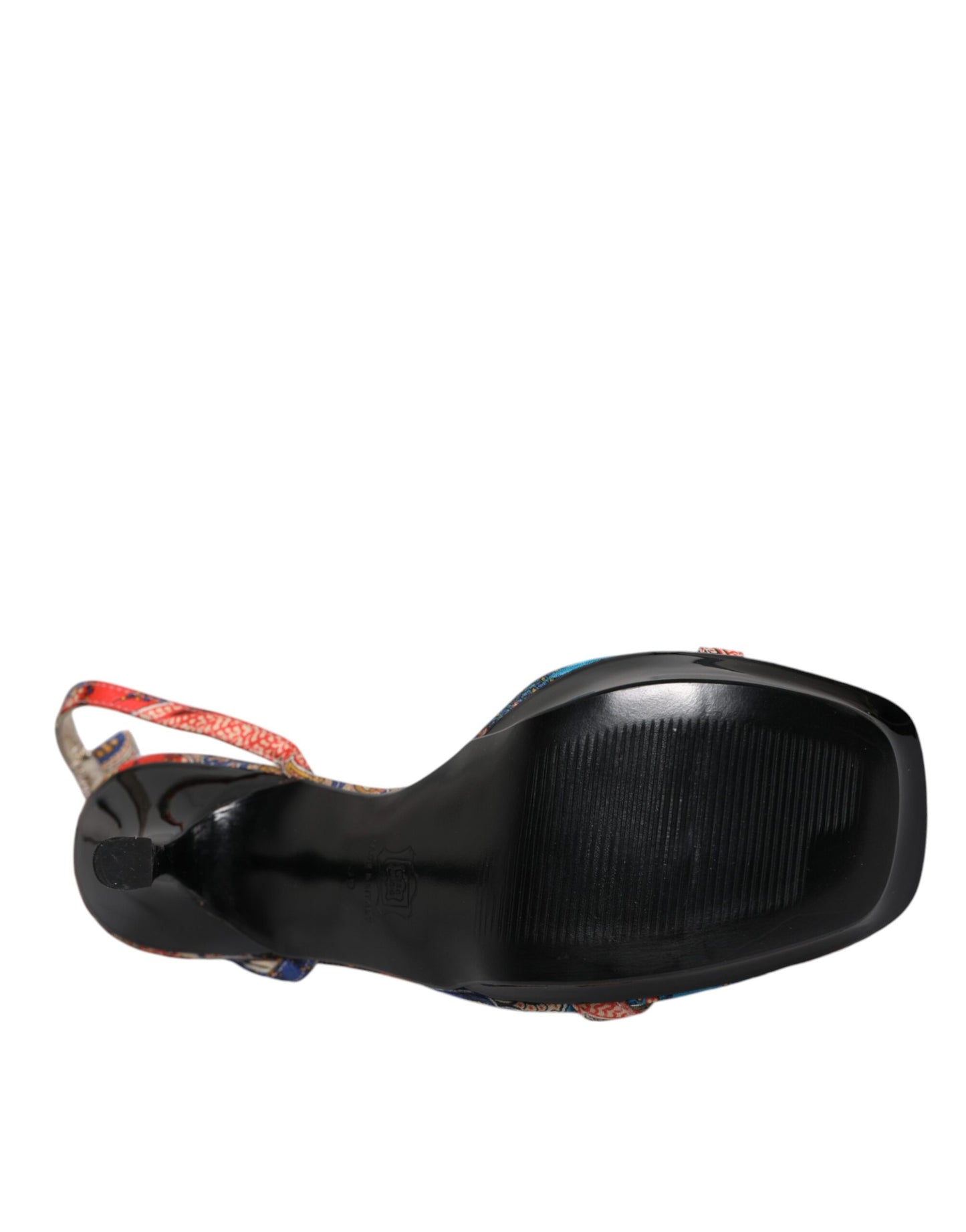 Multicolor Floral High Heels Sandals Shoes-Dolce & Gabbana-LabelTerrace.com