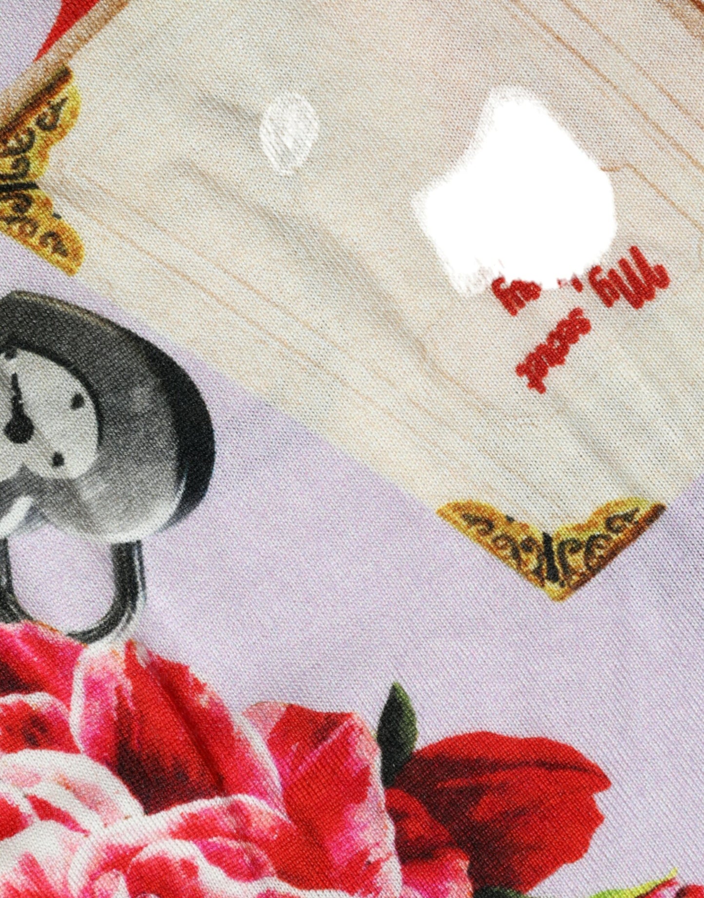 Multicolor Floral Padlock Butterfly Tank Top-Dolce & Gabbana-LabelTerrace.com