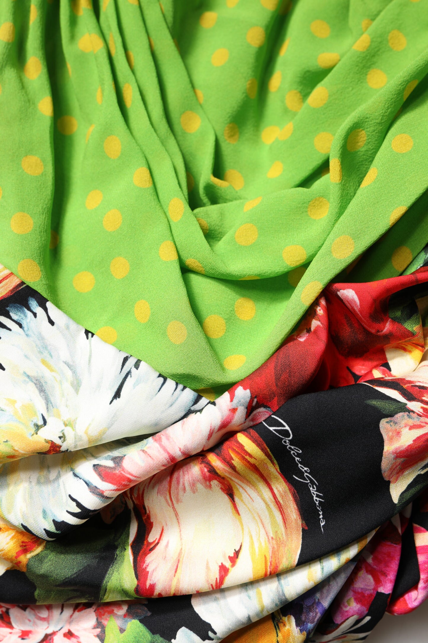 Multicolor Floral Patchwork Fitted Mini Dress-Dolce & Gabbana-LabelTerrace.com