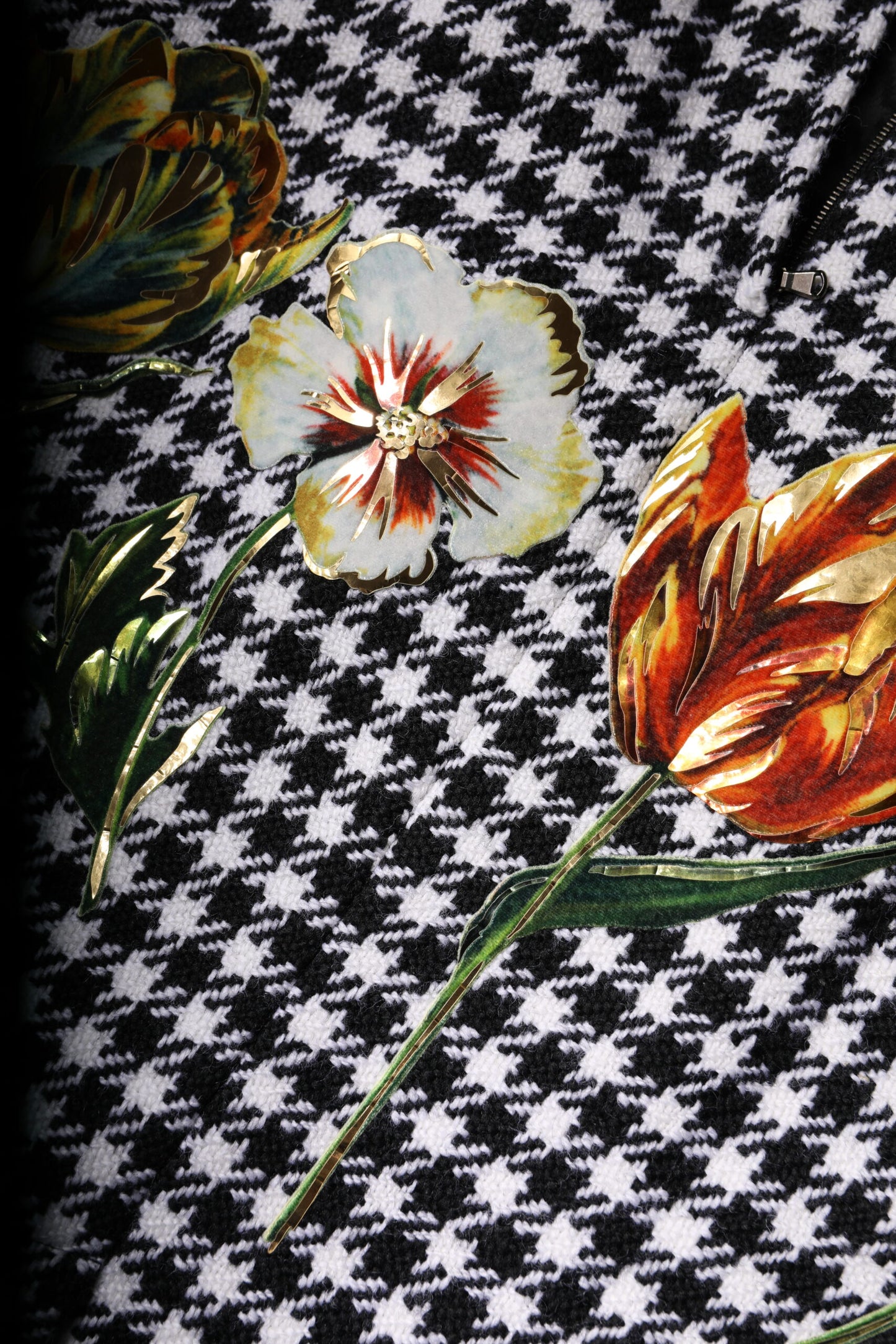 Multicolor Floral Print High Waist Pencil Cut Skirt-Dolce & Gabbana-LabelTerrace.com