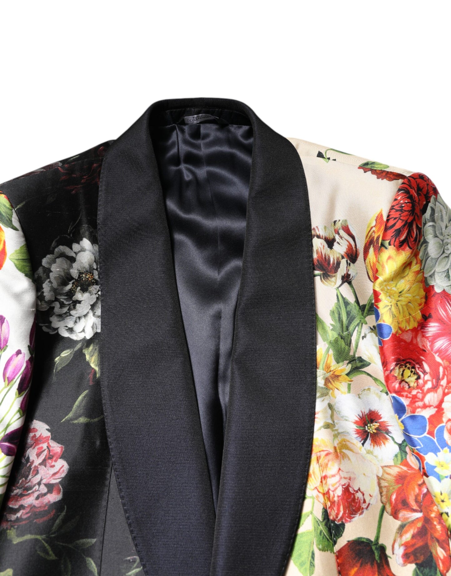 Multicolor Floral SICILIA Silk 3 Piece Suit-Dolce & Gabbana-LabelTerrace.com
