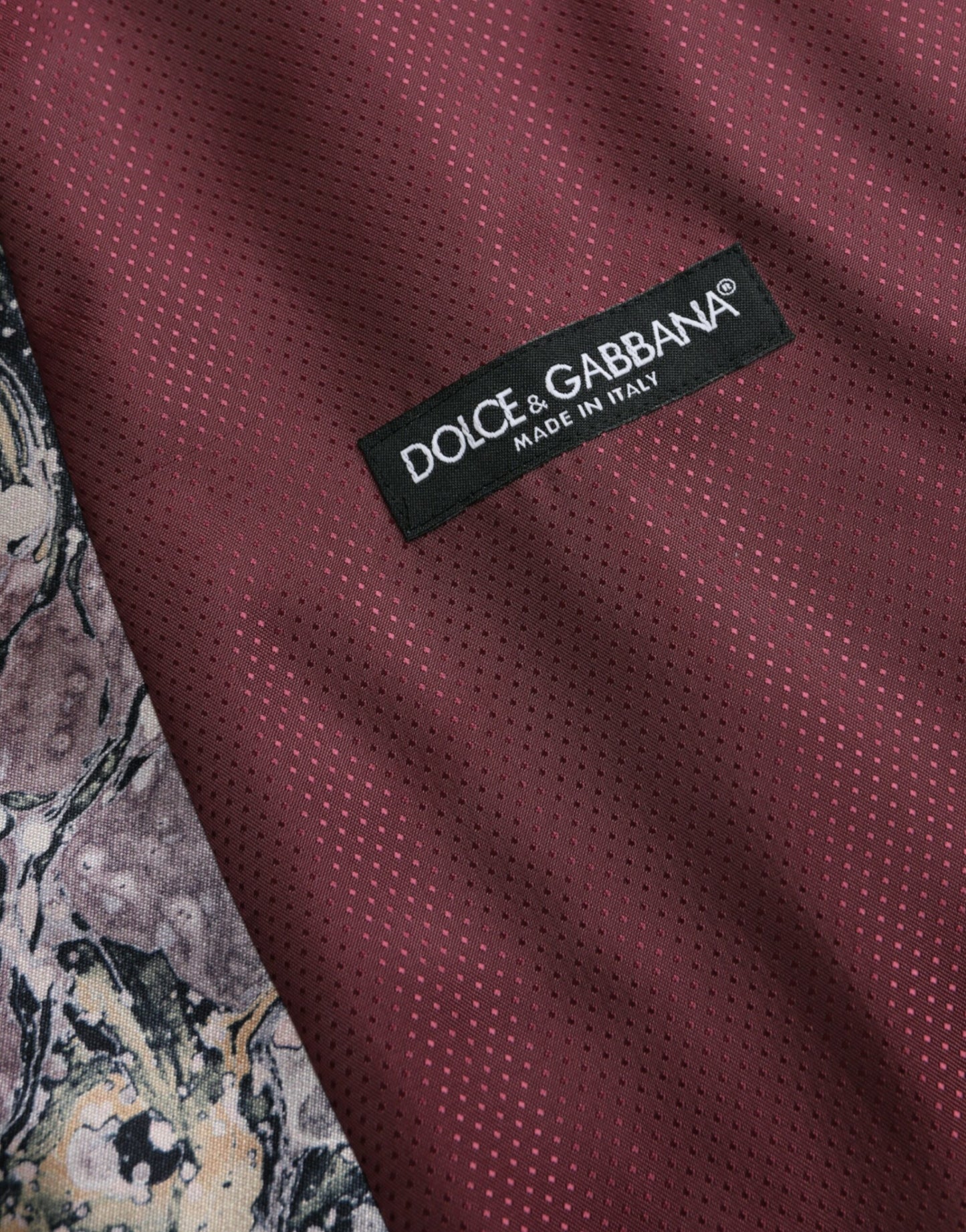 Multicolor Galaxy Silk Waistcoat Formal Vest-Dolce & Gabbana-LabelTerrace.com