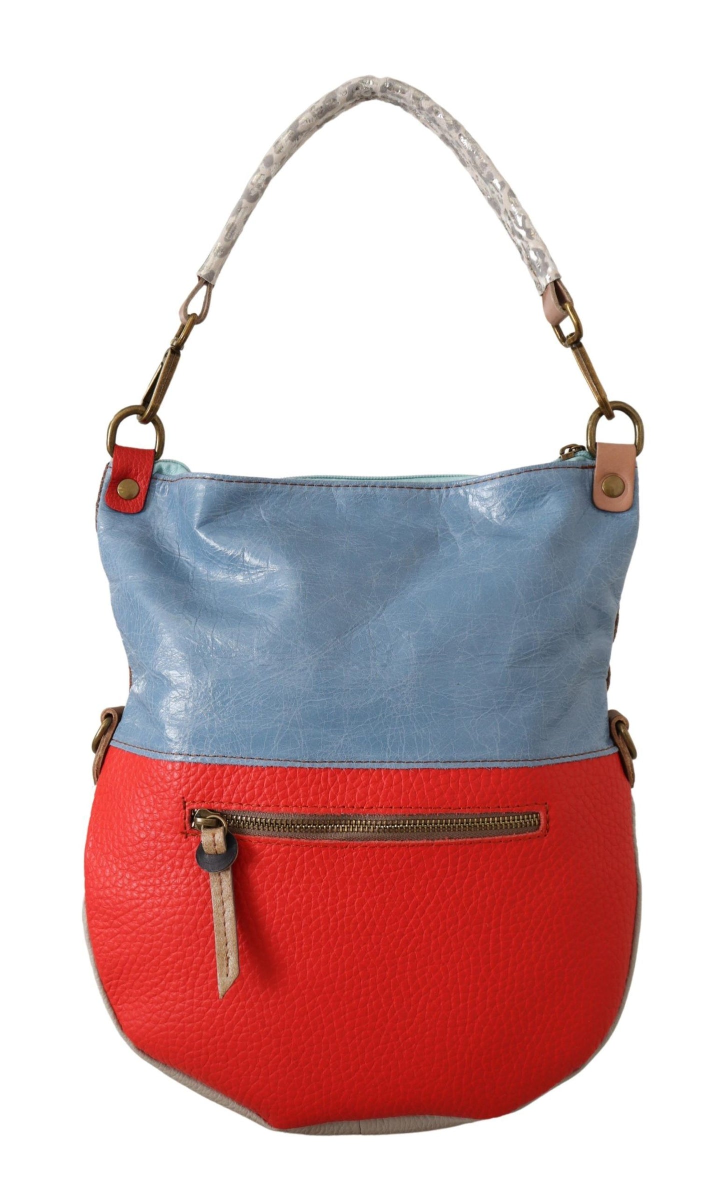 Multicolor Genuine Leather Shoulder Tote Women Handbag-EBARRITO-LabelTerrace.com