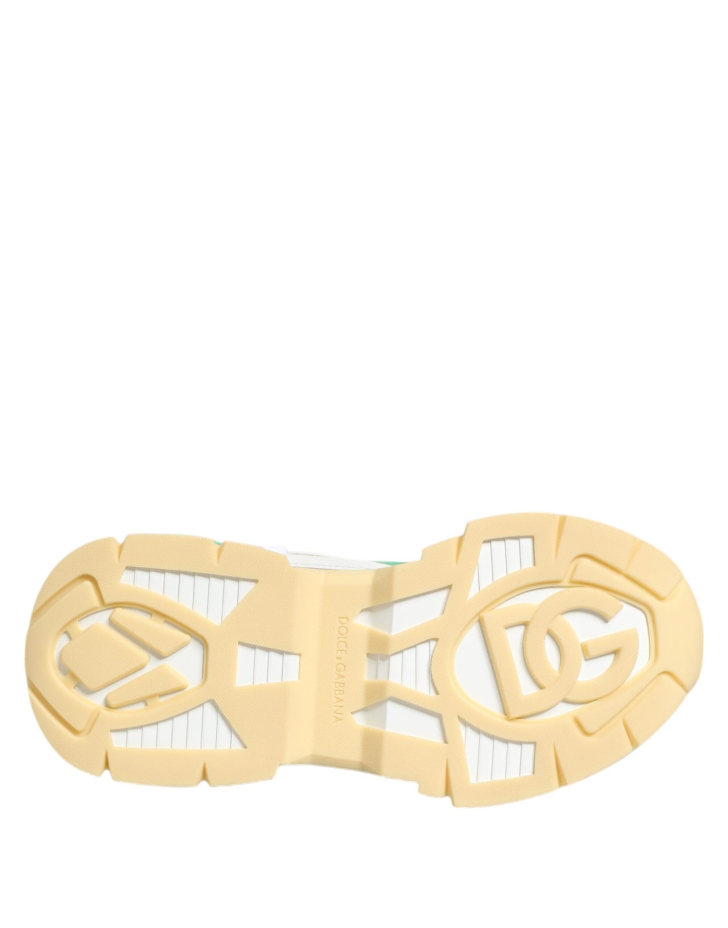 Multicolor Leather Airmaster Low Top Sneakers Shoes-Dolce & Gabbana-LabelTerrace.com